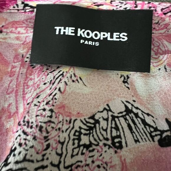 THE KOOPLES Paisley Flowers with Foil Blouse - Picture 7 of 10